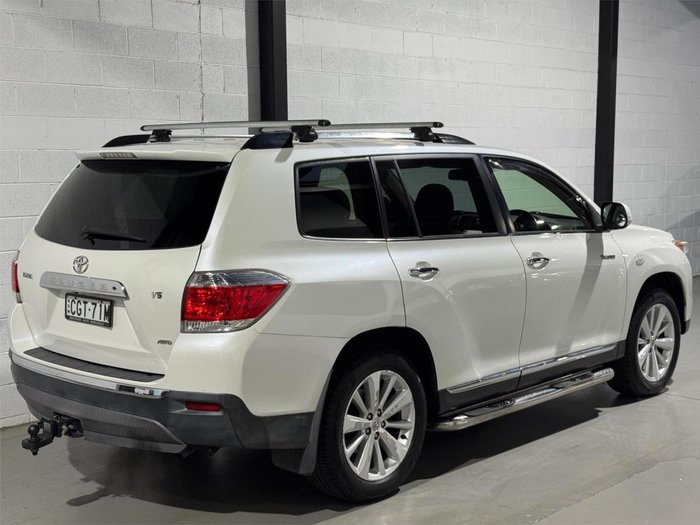 2012 Toyota Kluger Grande GSU45R MY12 AWD Crystal Pearl