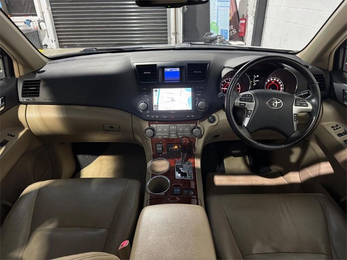 2012 Toyota Kluger Grande GSU45R MY12 AWD Crystal Pearl