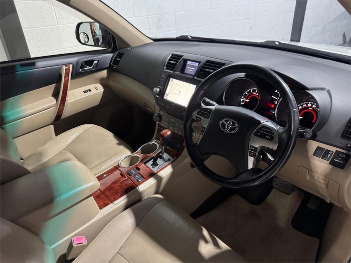 2012 Toyota Kluger Grande GSU45R MY12 AWD Crystal Pearl
