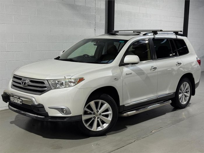 2012 Toyota Kluger Grande GSU45R MY12 AWD Crystal Pearl