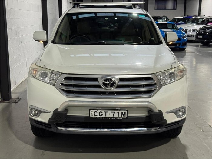 2012 Toyota Kluger Grande GSU45R MY12 AWD Crystal Pearl