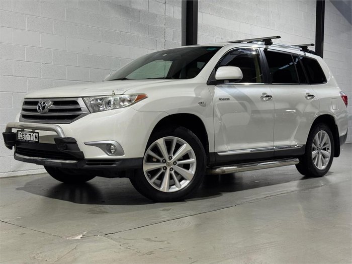 2012 Toyota Kluger Grande GSU45R MY12 AWD Crystal Pearl