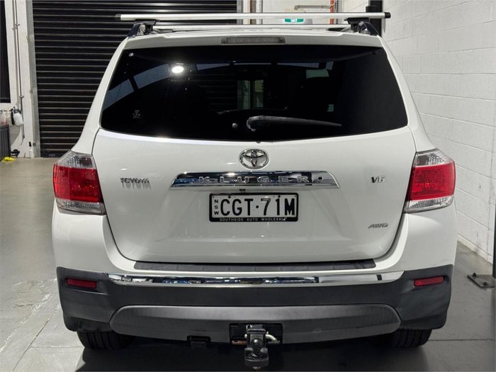 2012 Toyota Kluger Grande GSU45R MY12 AWD Crystal Pearl