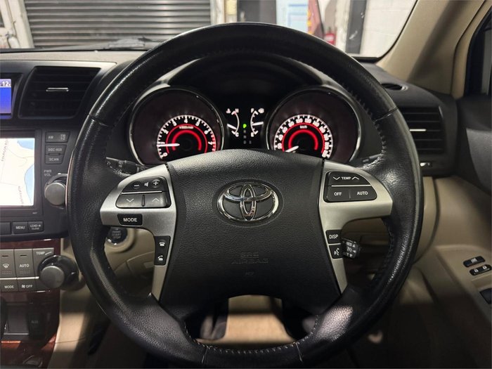 2012 Toyota Kluger Grande GSU45R MY12 AWD Crystal Pearl
