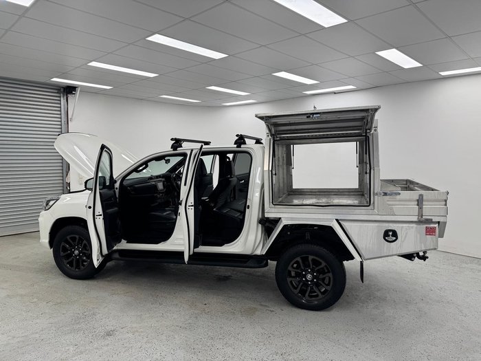 2019 Toyota Hilux Rogue GUN126R 4X4 Dual Range Crystal Pearl