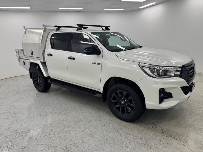 2019 Toyota Hilux Rogue GUN126R 4X4 Dual Range Crystal Pearl