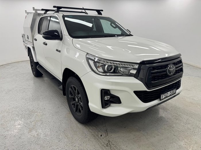 2019 Toyota Hilux Rogue GUN126R 4X4 Dual Range Crystal Pearl
