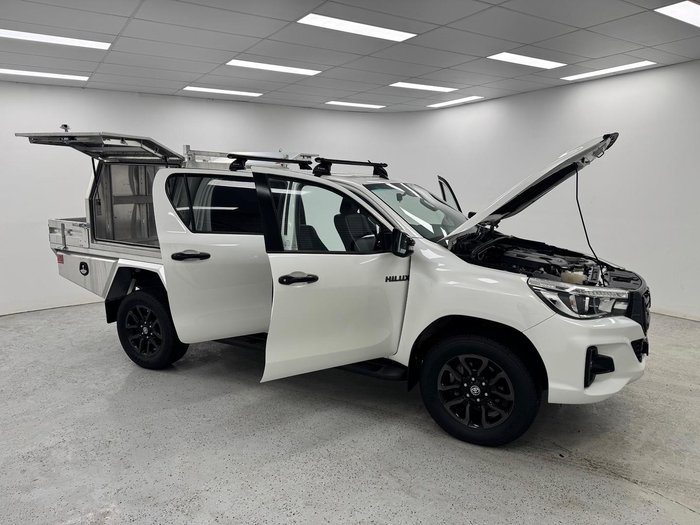 2019 Toyota Hilux Rogue GUN126R 4X4 Dual Range Crystal Pearl