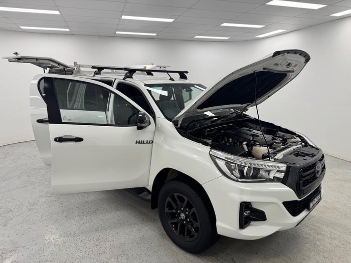 2019 Toyota Hilux Rogue GUN126R 4X4 Dual Range Crystal Pearl