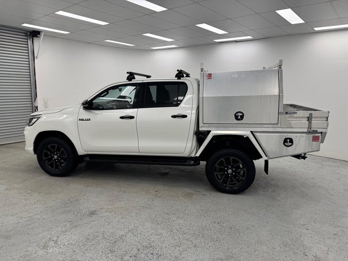 2019 Toyota Hilux Rogue GUN126R 4X4 Dual Range Crystal Pearl