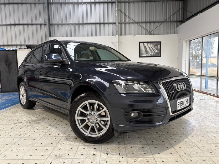 2012 Audi Q5 TDI 8R MY12 Four Wheel Drive Deep Sea Blue