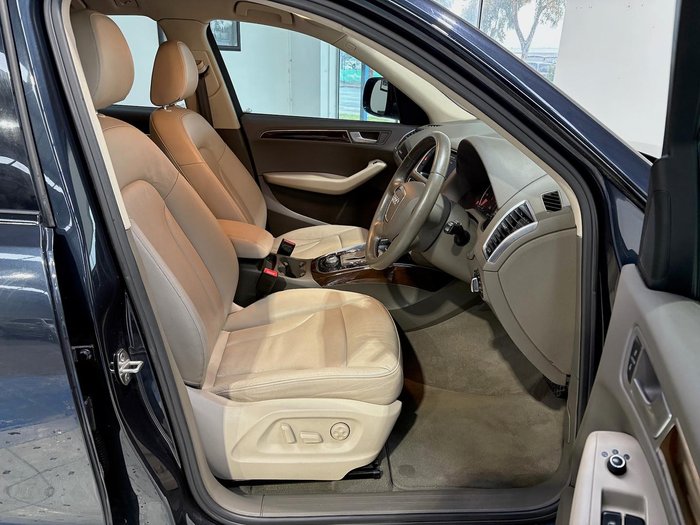 2012 Audi Q5 TDI 8R MY12 Four Wheel Drive Deep Sea Blue