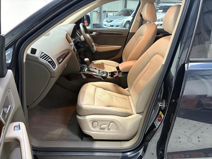 2012 Audi Q5 TDI 8R MY12 Four Wheel Drive Deep Sea Blue