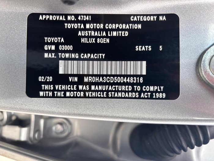 2020 Toyota Hilux Rogue