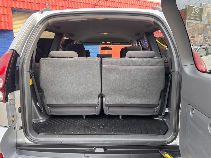 2007 Toyota Landcruiser Prado GXL GRJ120R 4X4 Constant Silver Ash