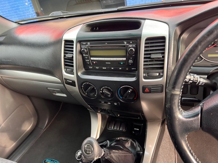 2007 Toyota Landcruiser Prado GXL GRJ120R 4X4 Constant Silver Ash