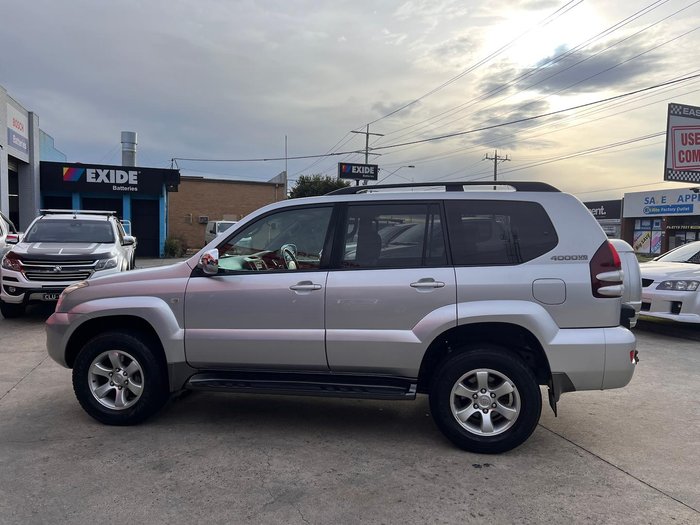 2007 Toyota Landcruiser Prado GXL GRJ120R 4X4 Constant Silver Ash
