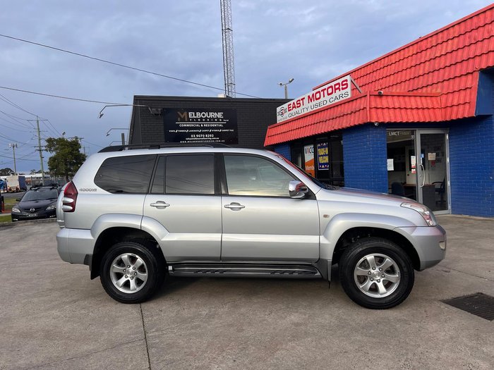 2007 Toyota Landcruiser Prado GXL GRJ120R 4X4 Constant Silver Ash