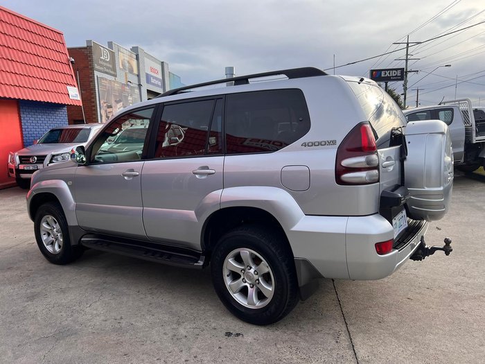 2007 Toyota Landcruiser Prado GXL GRJ120R 4X4 Constant Silver Ash