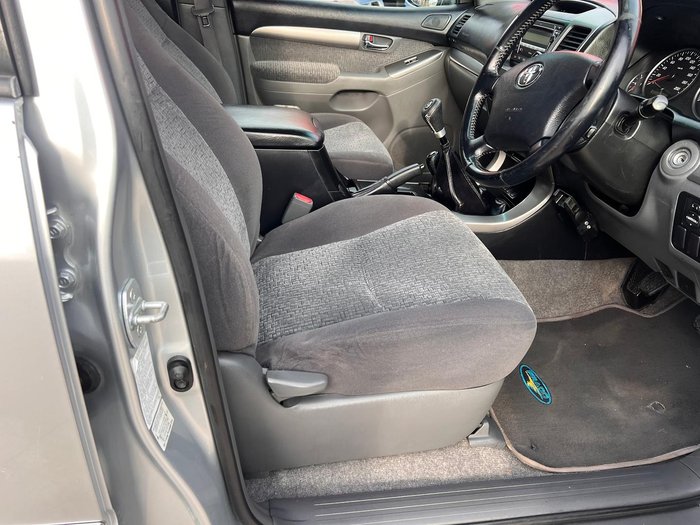 2007 Toyota Landcruiser Prado GXL GRJ120R 4X4 Constant Silver Ash