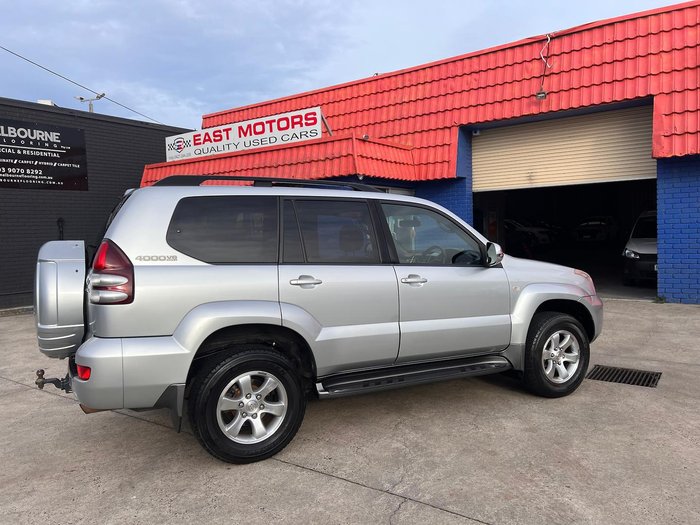 2007 Toyota Landcruiser Prado GXL GRJ120R 4X4 Constant Silver Ash