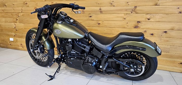 2017 Harley-davidson FLS SOFTAIL SLIM OLIVE GOLD