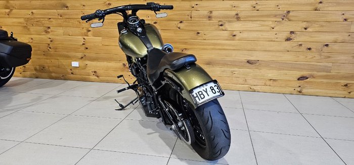 2017 Harley-davidson FLS SOFTAIL SLIM OLIVE GOLD
