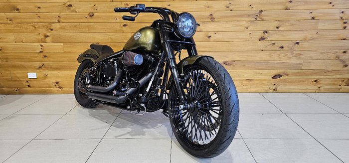 2017 Harley-davidson FLS SOFTAIL SLIM OLIVE GOLD