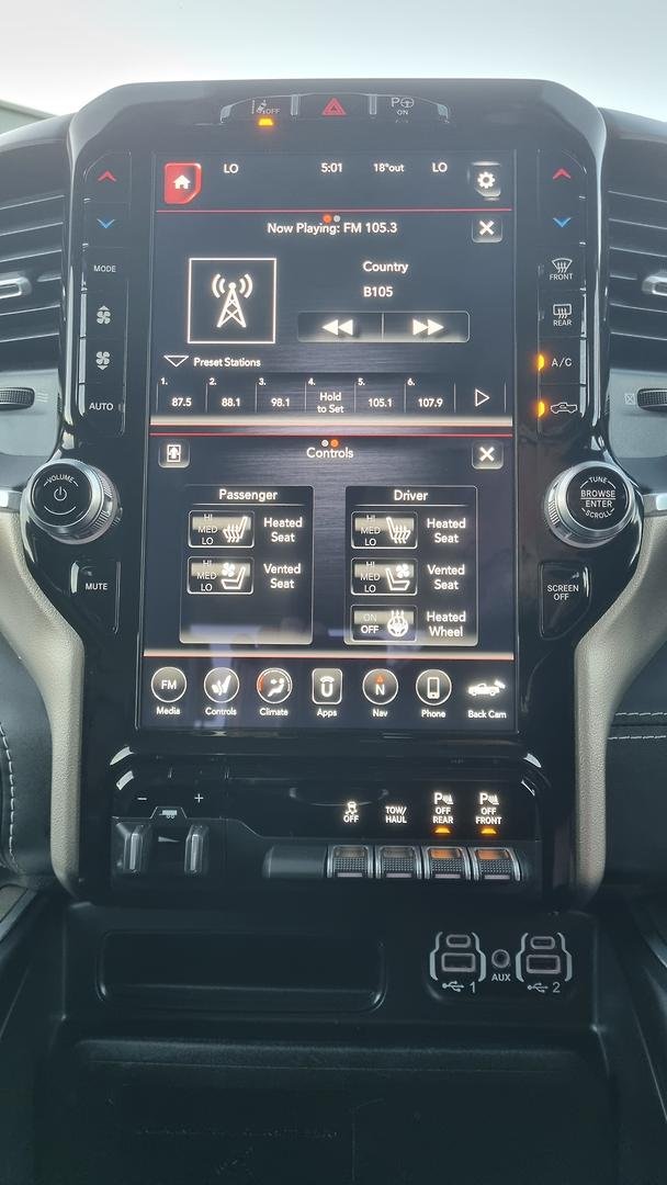 2021 RAM 1500 Laramie RamBox