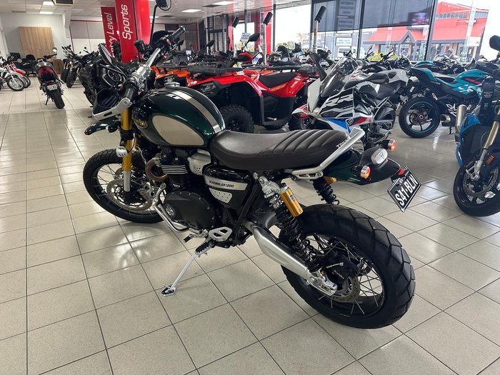 2021 Triumph Scrambler 1200 Steve McQueen Edition Scrambler Green