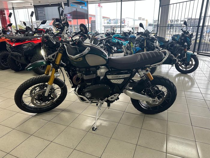 2021 Triumph Scrambler 1200 Steve McQueen Edition Scrambler Green