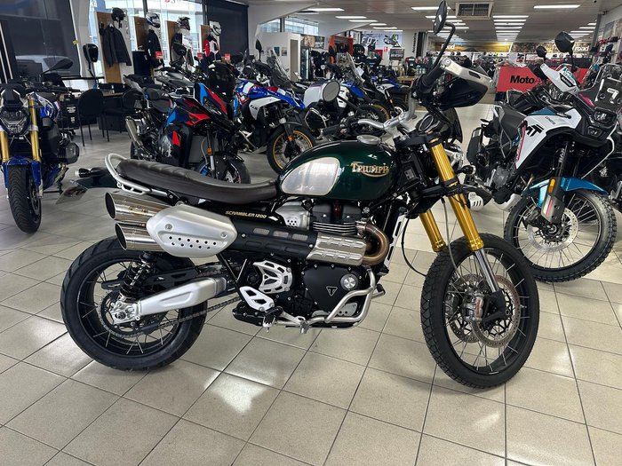 2021 Triumph Scrambler 1200 Steve McQueen Edition Scrambler Green