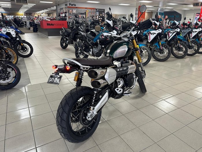 2021 Triumph Scrambler 1200 Steve McQueen Edition Scrambler Green