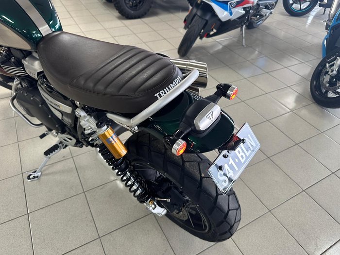 2021 Triumph Scrambler 1200 Steve McQueen Edition Scrambler Green