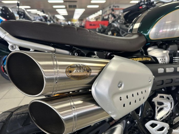 2021 Triumph Scrambler 1200 Steve McQueen Edition Scrambler Green