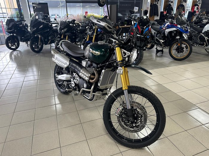 2021 Triumph Scrambler 1200 Steve McQueen Edition Scrambler Green