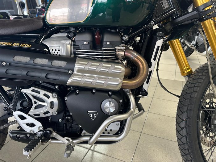 2021 Triumph Scrambler 1200 Steve McQueen Edition Scrambler Green