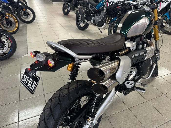 2021 Triumph Scrambler 1200 Steve McQueen Edition Scrambler Green