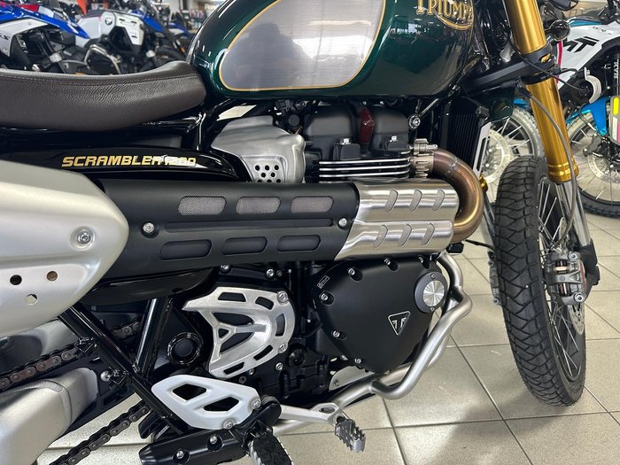 2021 Triumph Scrambler 1200 Steve McQueen Edition Scrambler Green