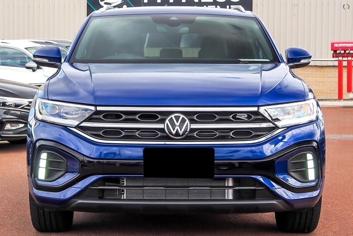 2024 Volkswagen T-Roc 140TSI R-Line D11 MY24 Four Wheel Drive Lapiz Blue