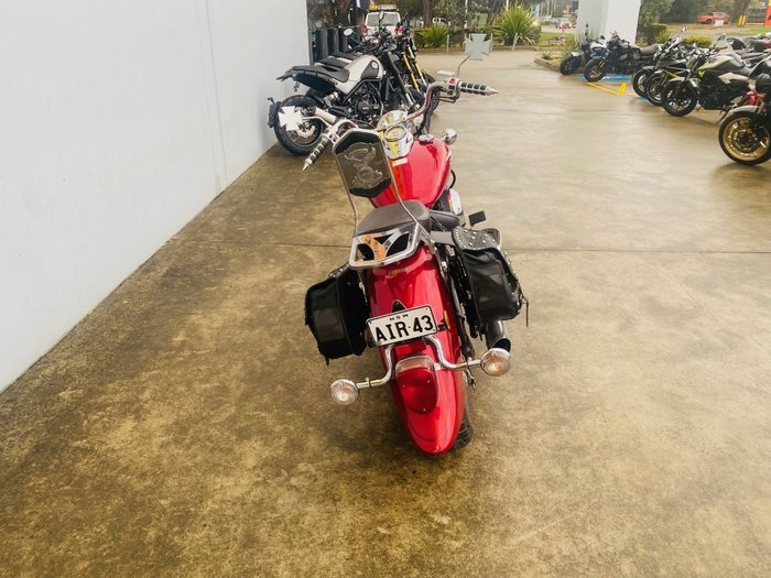 2009 Yamaha XVS650 V-STAR CUSTOM Red