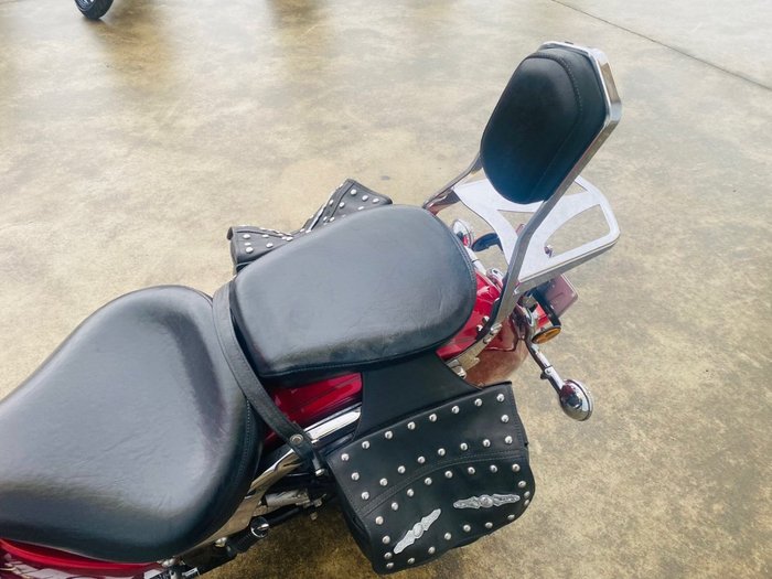 2009 Yamaha XVS650 V-STAR CUSTOM Red