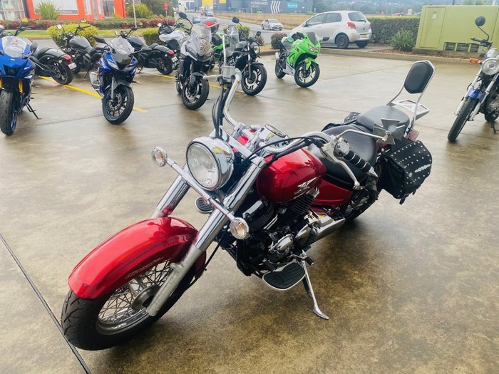 2009 Yamaha XVS650 V-STAR CUSTOM Red