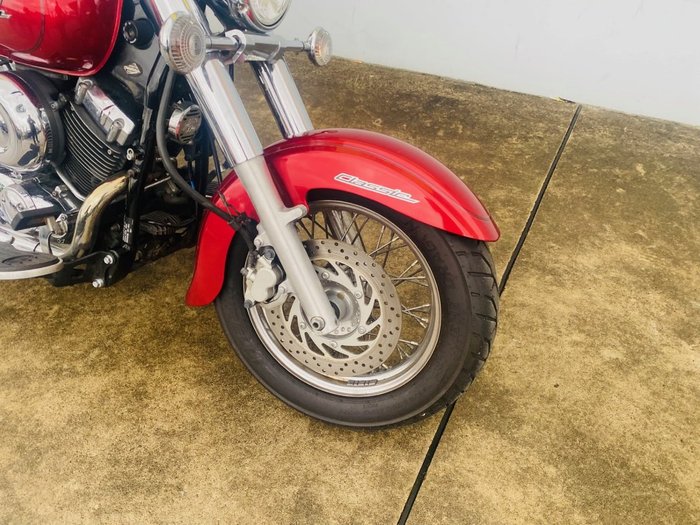 2009 Yamaha XVS650 V-STAR CUSTOM Red