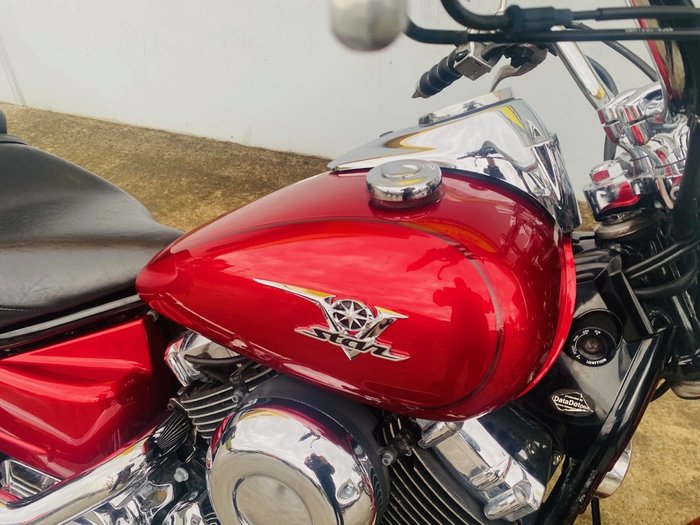 2009 Yamaha XVS650 V-STAR CUSTOM Red