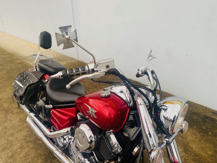 2009 Yamaha XVS650 V-STAR CUSTOM Red