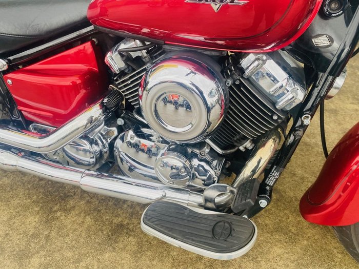 2009 Yamaha XVS650 V-STAR CUSTOM Red