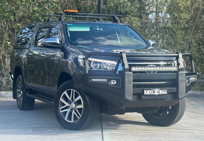 2019 Toyota Hilux SR5 GUN126R 4X4 Dual Range Graphite