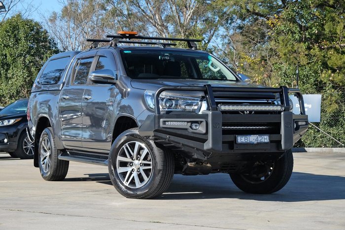 2019 Toyota Hilux SR5 GUN126R 4X4 Dual Range Graphite
