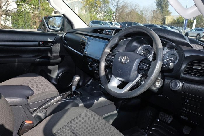 2021 Toyota Hilux Workmate TGN121R 4x2 Glacier White